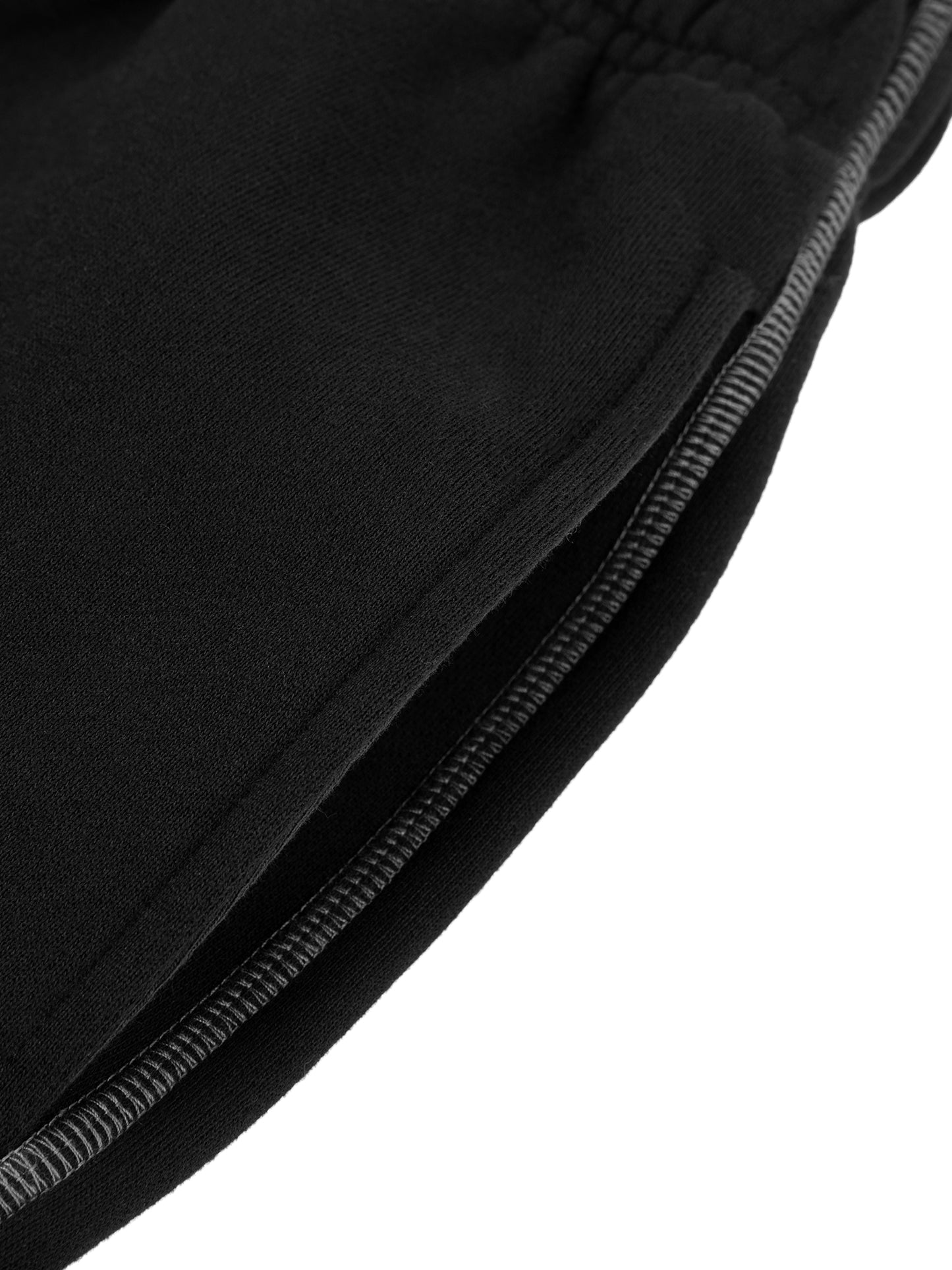 Unisex Matrix Dropout Contrast-Stitched Fleece Sweatpants