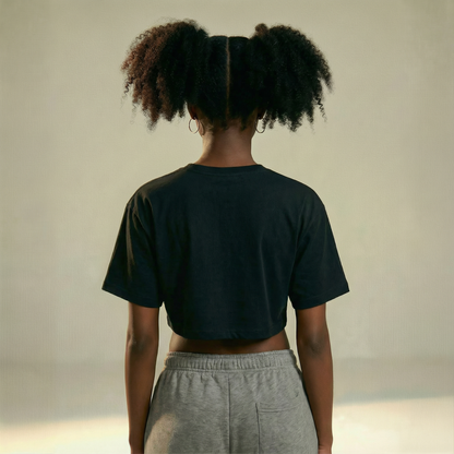 Channel Messenger 222 Crop Top