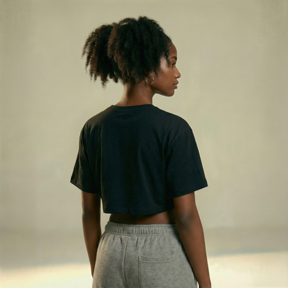 Channel Messenger 222 Crop Top