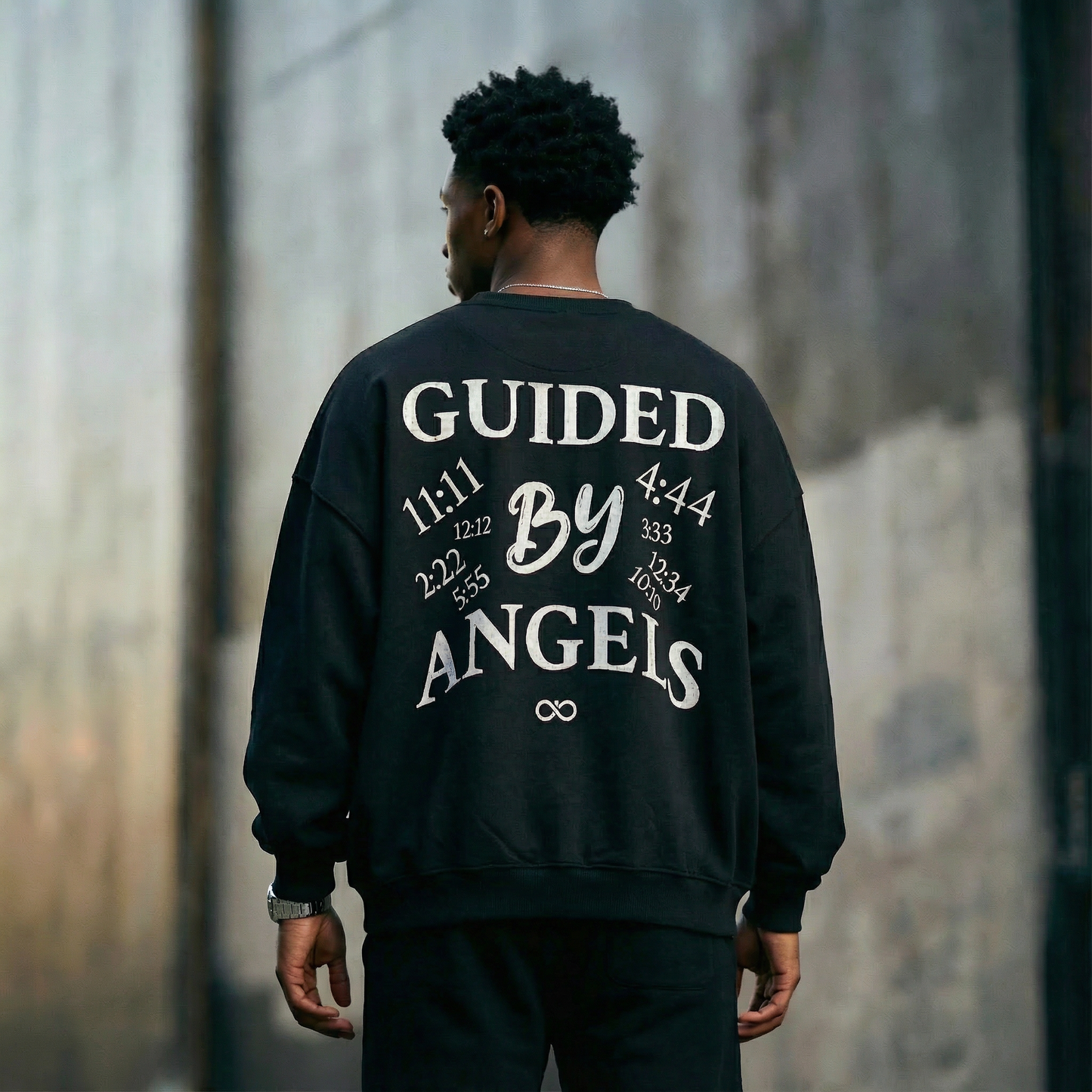 Guided by Angels Oversized Sweatshirt
