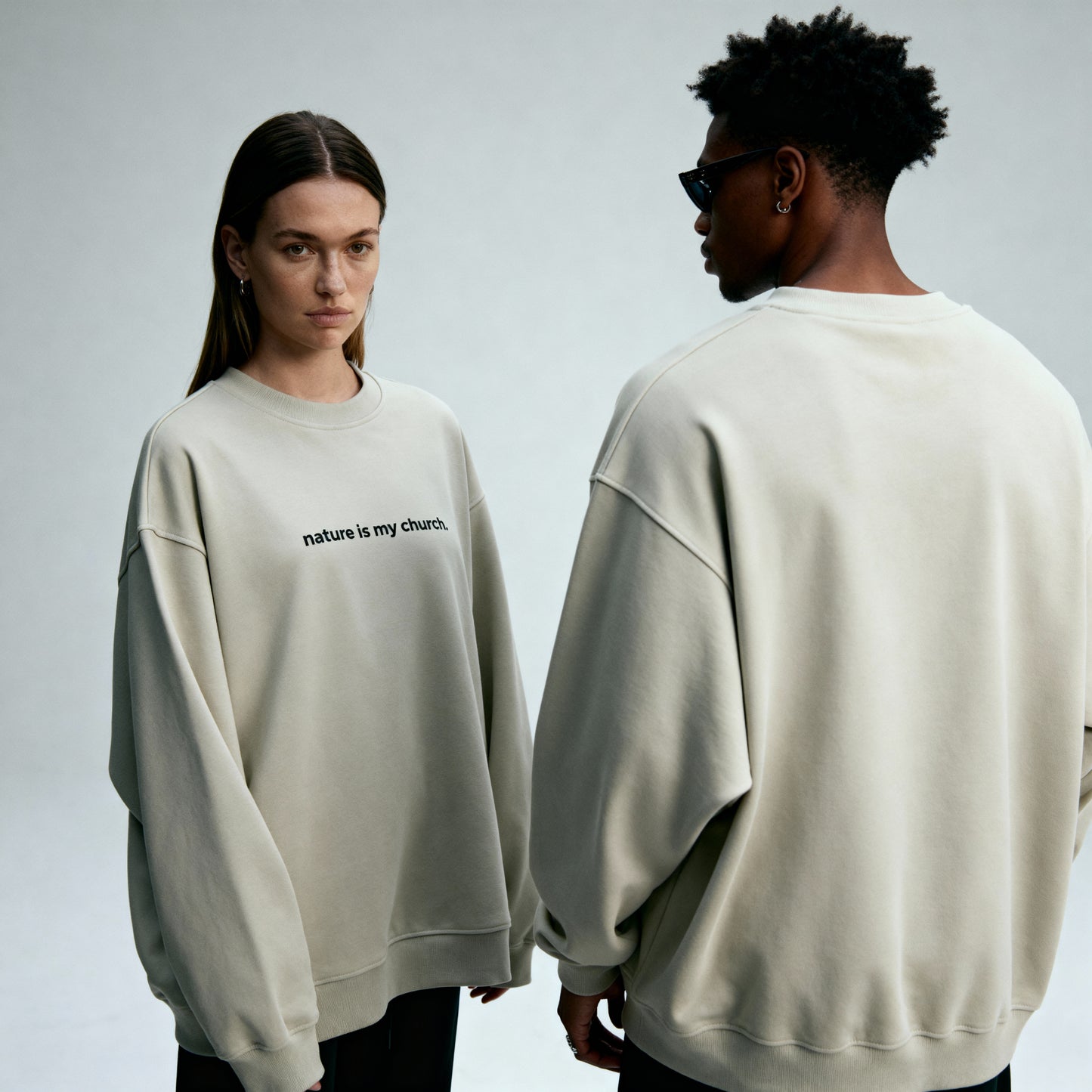 Nature Church Heavyweight Oversized Sweatshirt