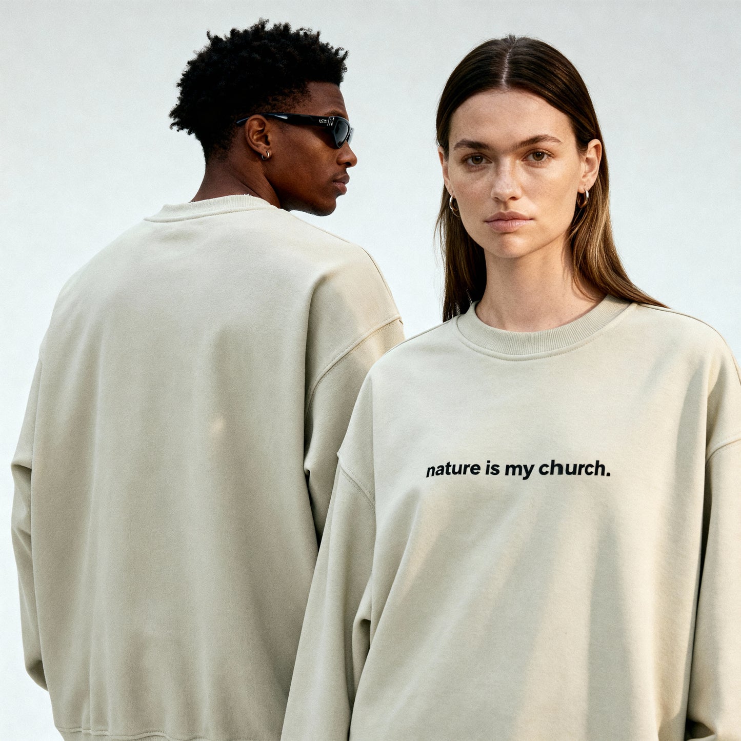 Nature Church Heavyweight Oversized Sweatshirt