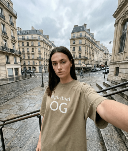 Spiritual OG Raw Faded Oversized Tee