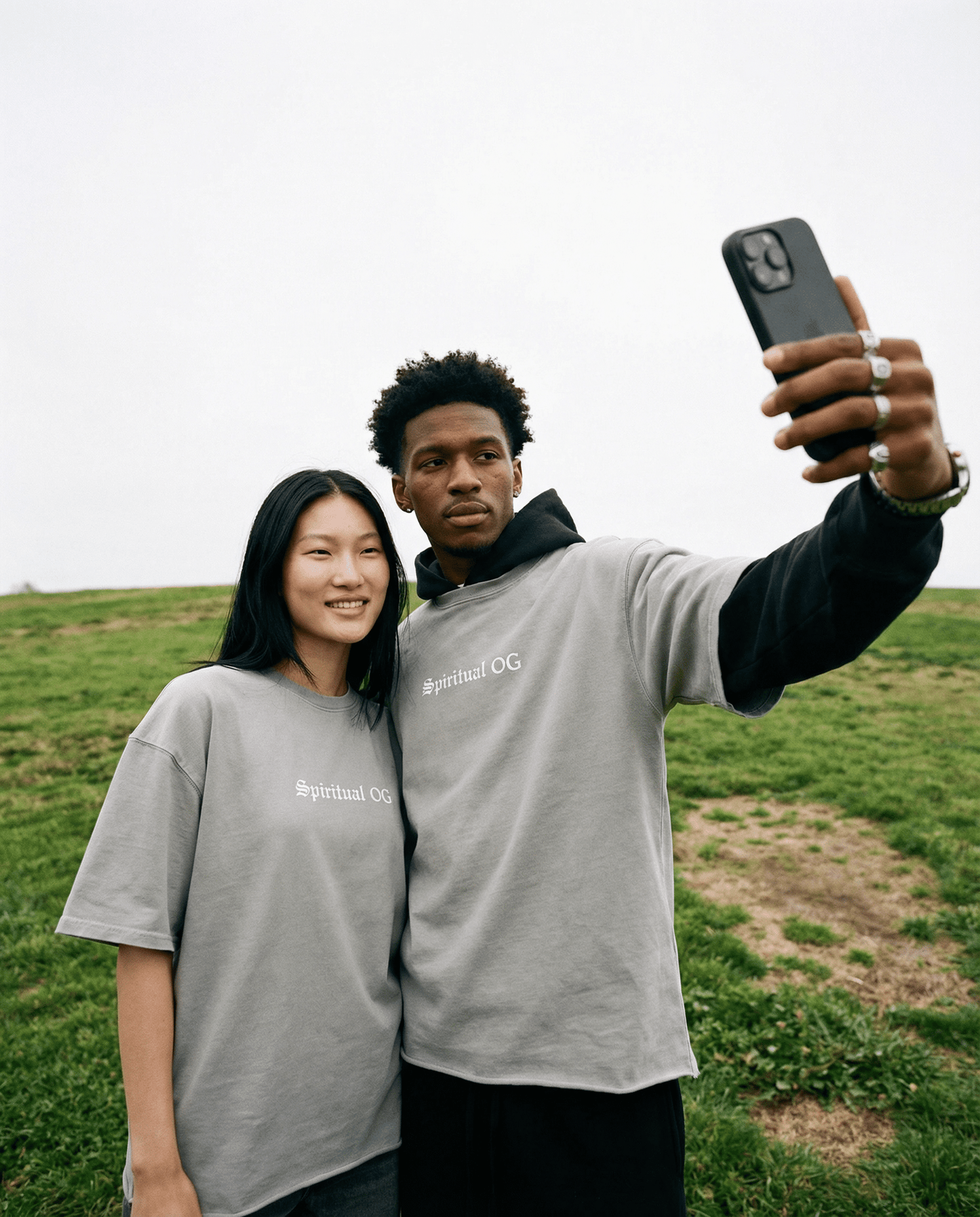 Spiritual OG Oversized Raw Hem Tee