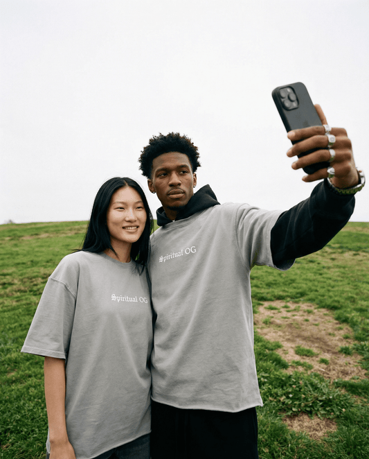Spiritual OG Oversized Raw Hem Tee