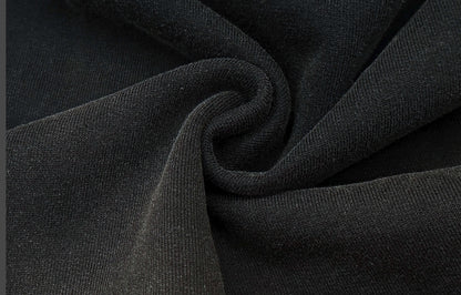 Glitch Timeline Jumper Washed Distressed Zip-Up Hoodie